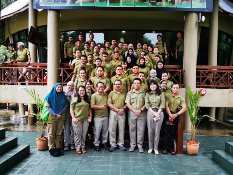 27 new staff of SARAWAK FORESTRY Corporation attend Employee